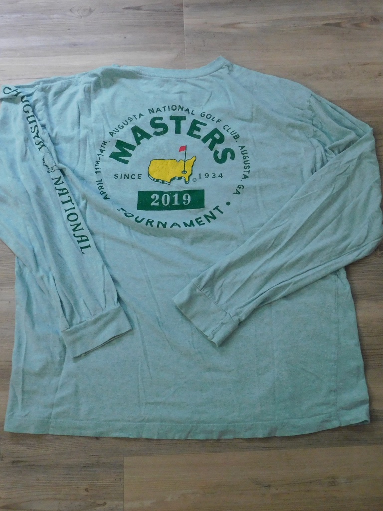 2019 Masters Long Sleeve Shirt Mens Large